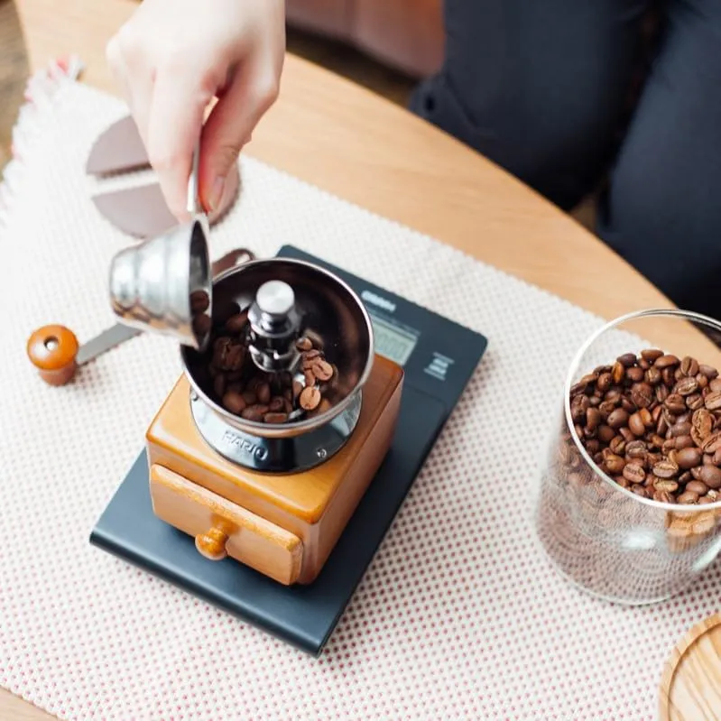 HARIO Small Manual Coffee Grinder Brown MMR-2