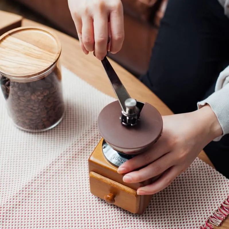 HARIO Small Manual Coffee Grinder Brown MMR-2