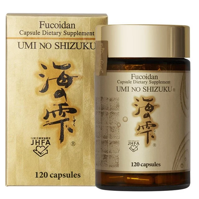 Umi No Shizuku Fucoidan 120 Capsules Made in Japan