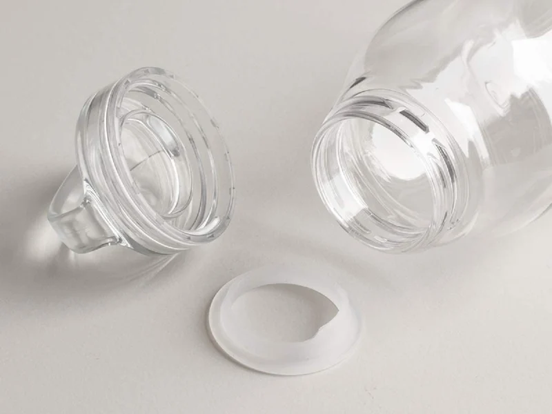 KINTO Water Bottle 300ml Clear Lightweight Dishwasher-Safe 20121