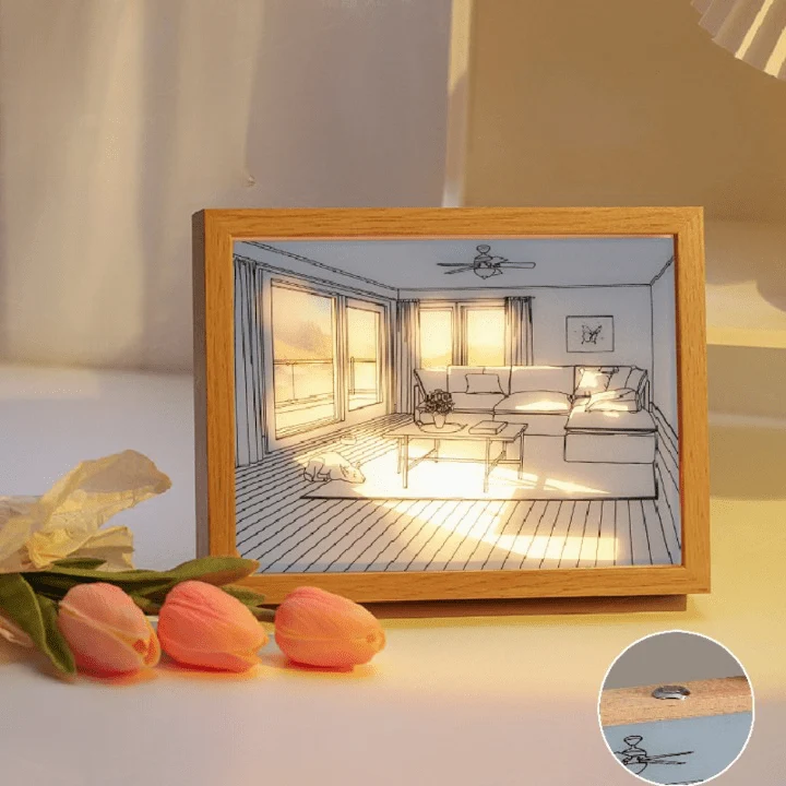 Tableau Lumineux d'Ambiance Original