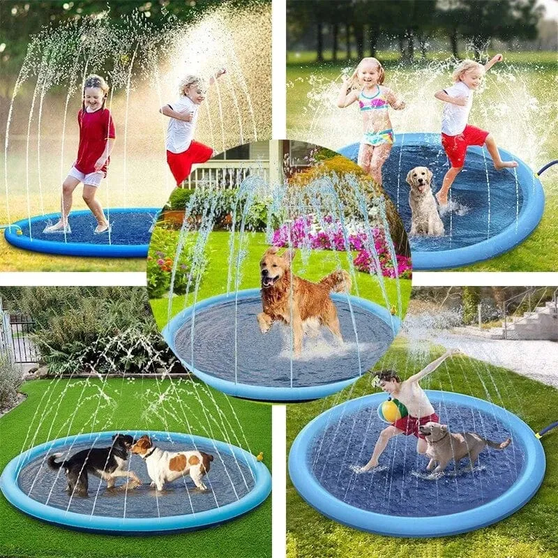 Tapis Piscine-Fontaine Pour Chien AmiCool™