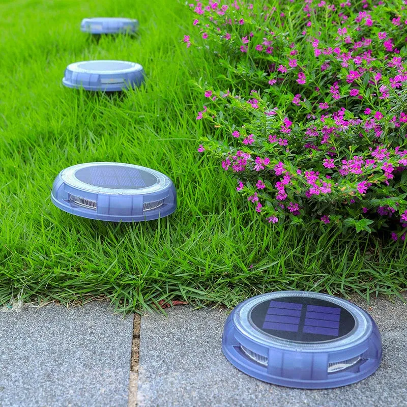 Spot Solaire Encastrable en Sol Premium de Jardin (Lot de 2 + 1 Offerte)