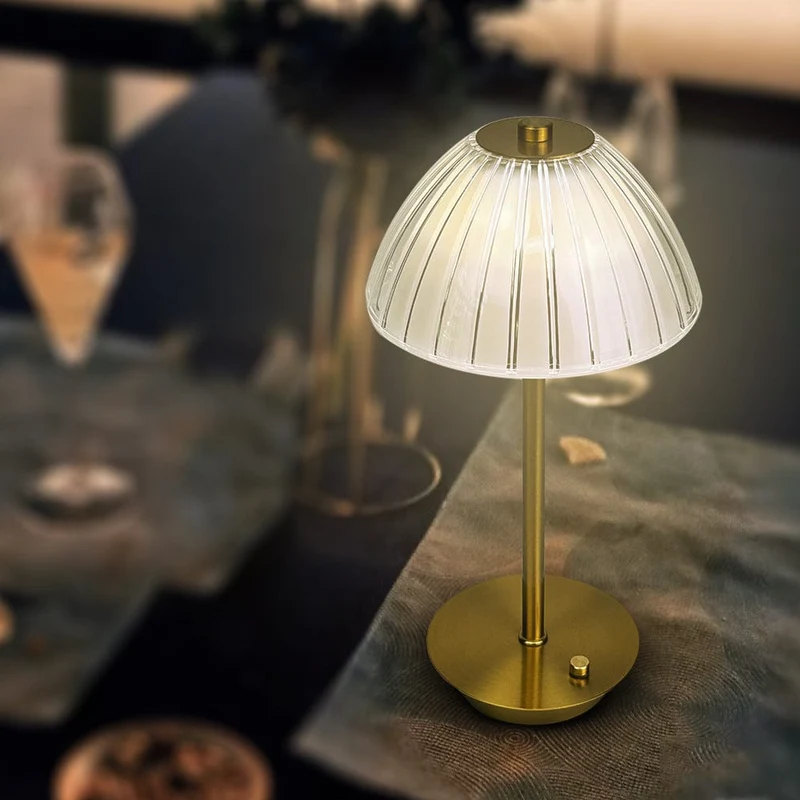 Lampe de Table sans fil Chic et Rétro