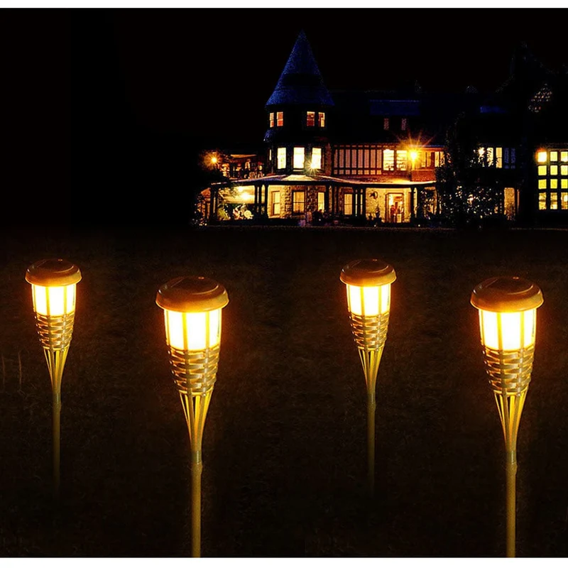 Lueur Tiki - Lampe Solaire Extérieure
