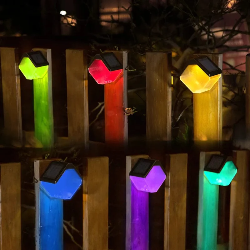Applique Murale Extérieur Solaire Multicolore IlluminaIce