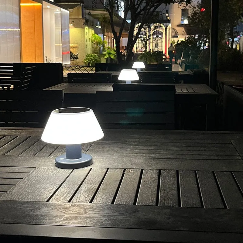 Lampe Solaire à Poser Extérieure Rechargeable