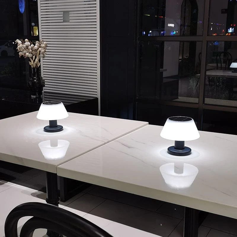 Lampe Solaire à Poser Extérieure Rechargeable