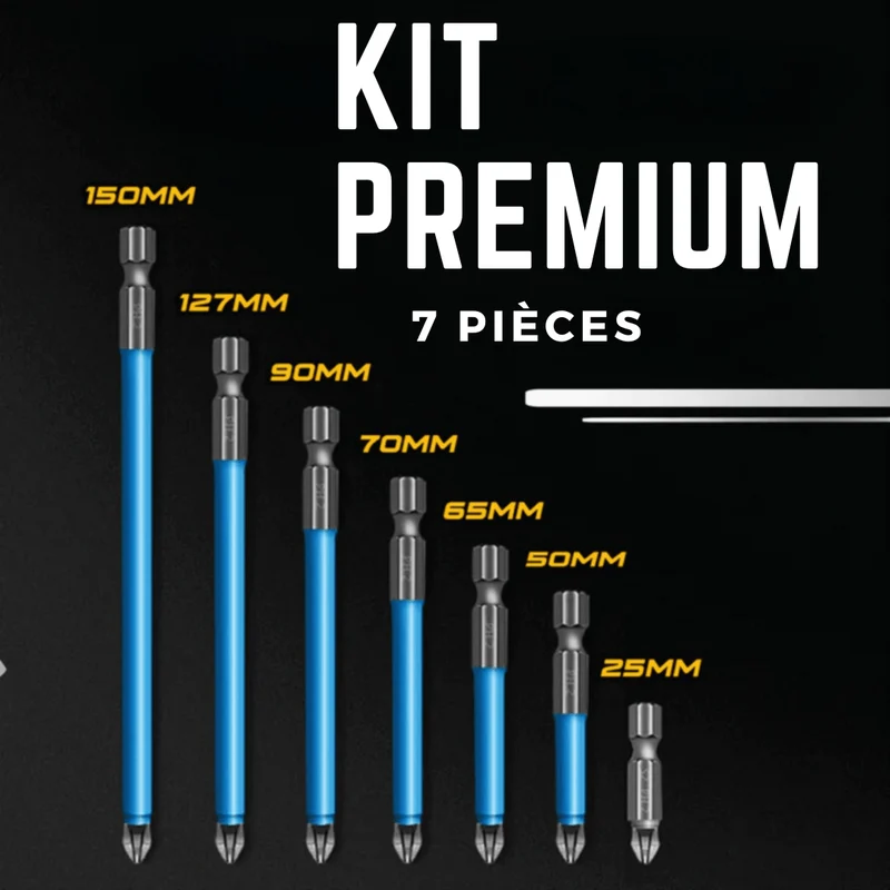 Kit d'Embouts de Visseuse Haute Performance