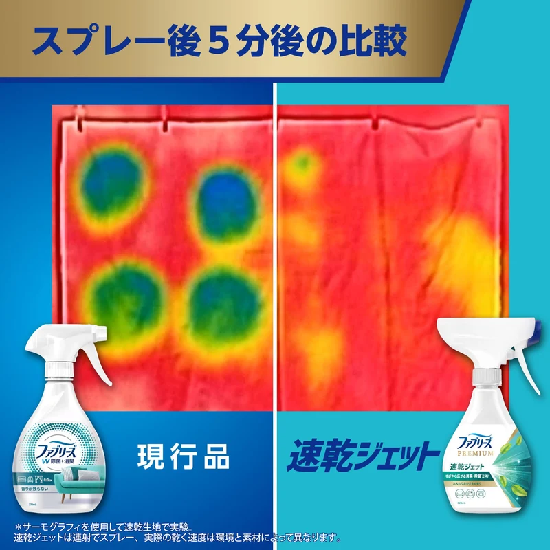 Febreze Fabric Premium Quick Dry Jet Fluffy Sunshine Scent Refill 640 mL