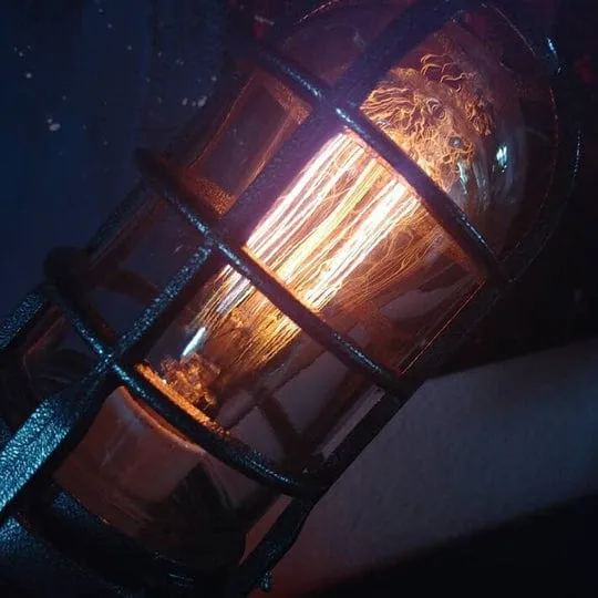 Lampe-fusée Steampunk