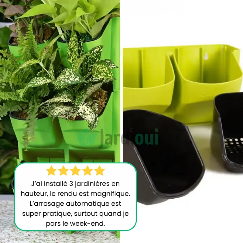 Jardinière verticale auto-arrosante (1 pièce)