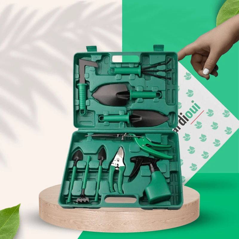 Kit d'outils de jardin multifonctions