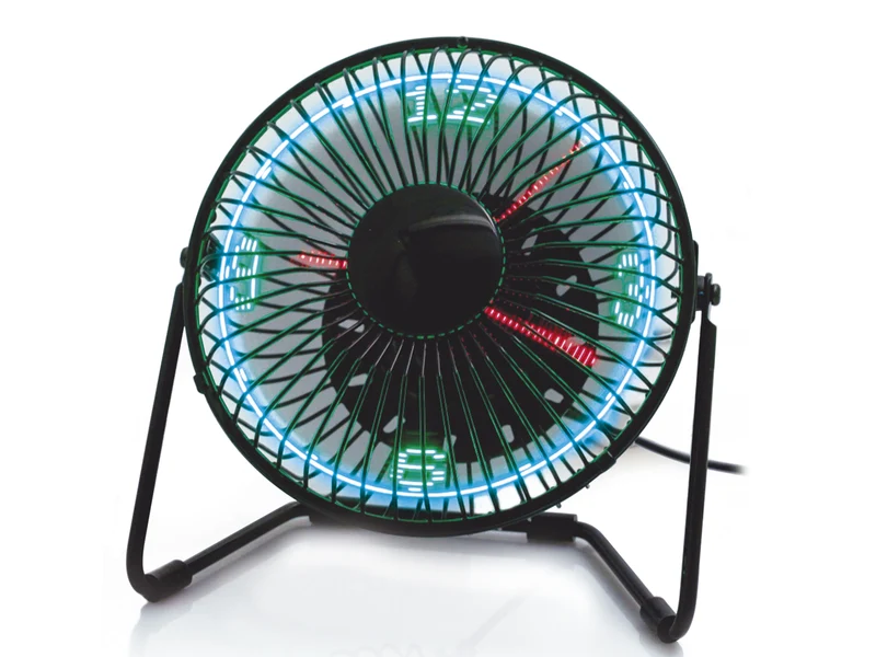 Mini Ventilateur USB Table avec LED