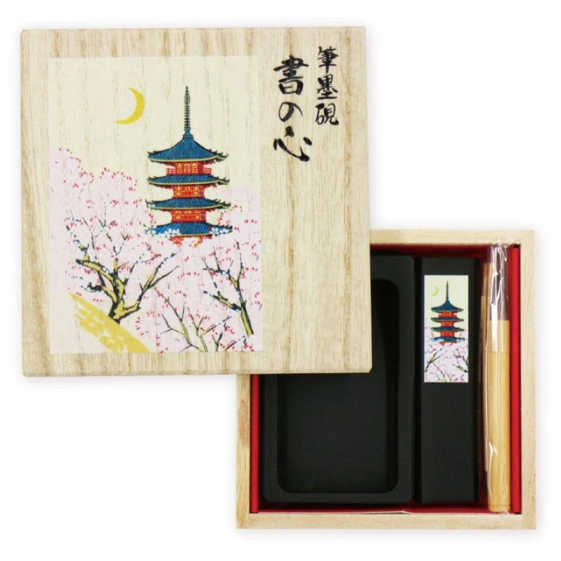 Hyogensha Sho no Kokoro Five Storied Pagoda Paulownia Box