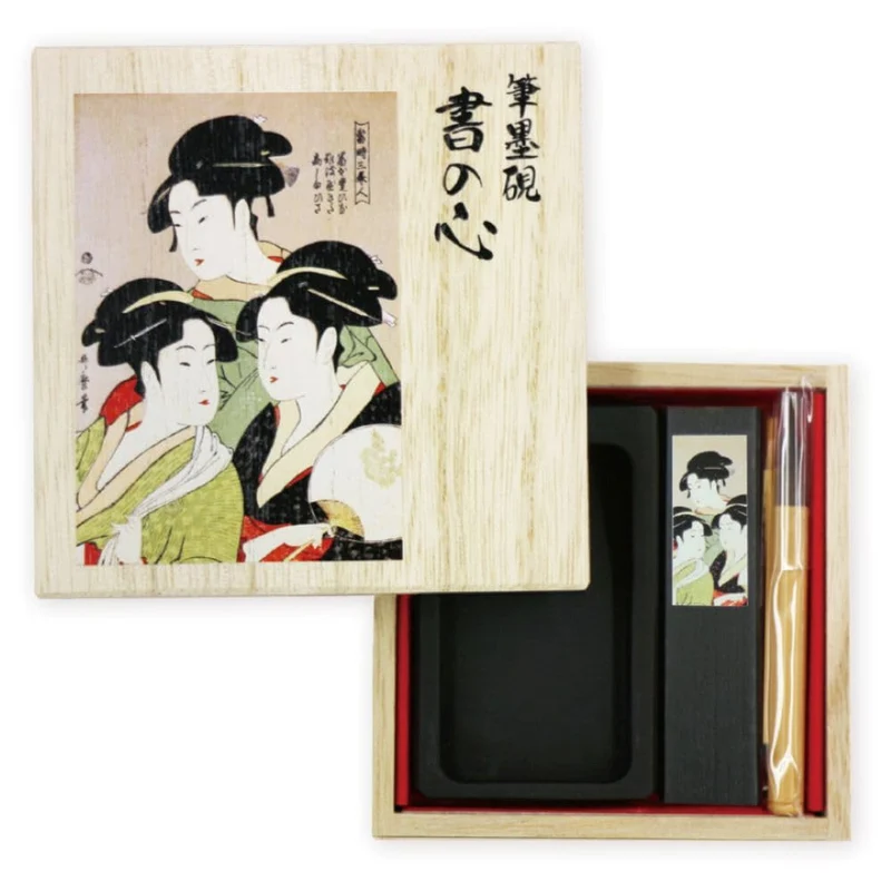 Hyogensha Sho no Kokoro Three Beauties Paulownia Box