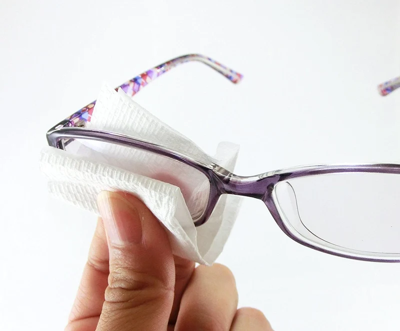 FukiFuki Eyeglass Cleaner Sheets 20 Individually Wrapped Packs