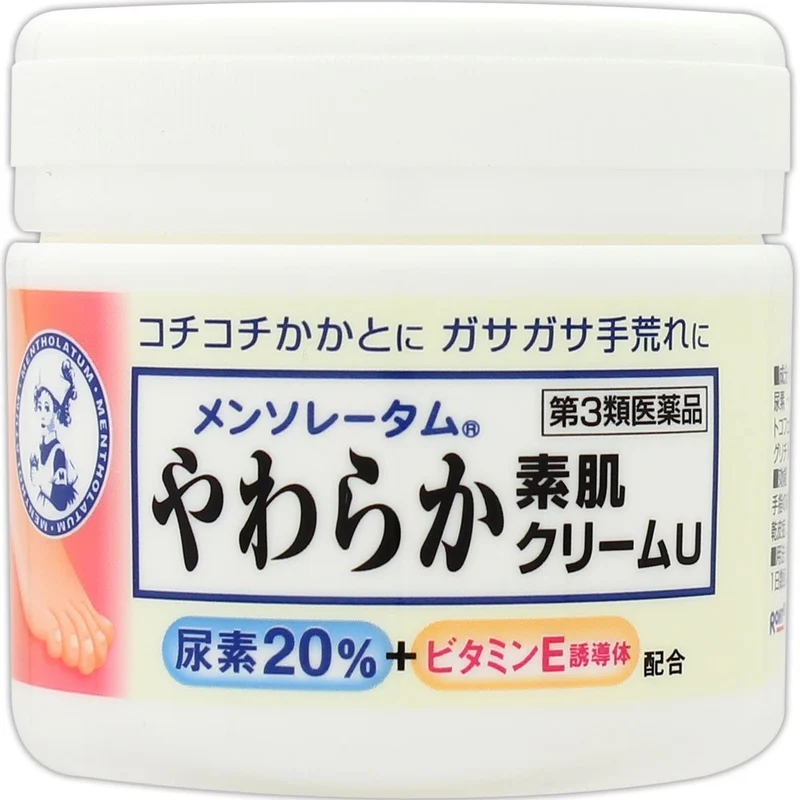 Rohto Mentholatum Yawaraka Bare Skin Cream U 90g
