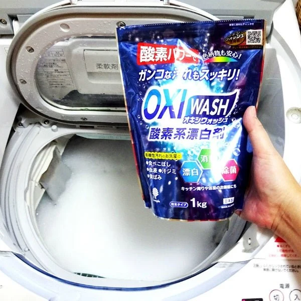 Oxi Wash Oxygen Bleach Powder 1kg