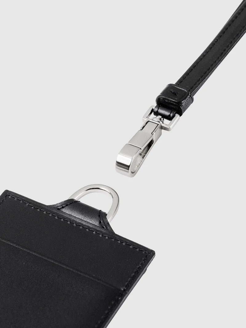TSUCHIYA KABAN Nume Vertical ID Card Holder Made in Japan