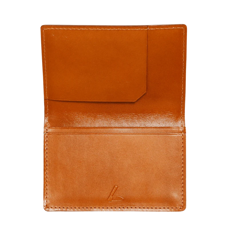 Bridle Leather Business Card Holder Made in Japan