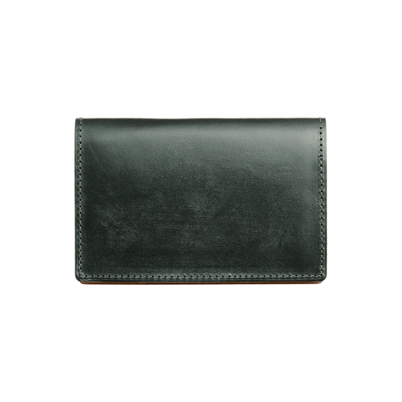 Bridle Leather Business Card Holder Made in Japan