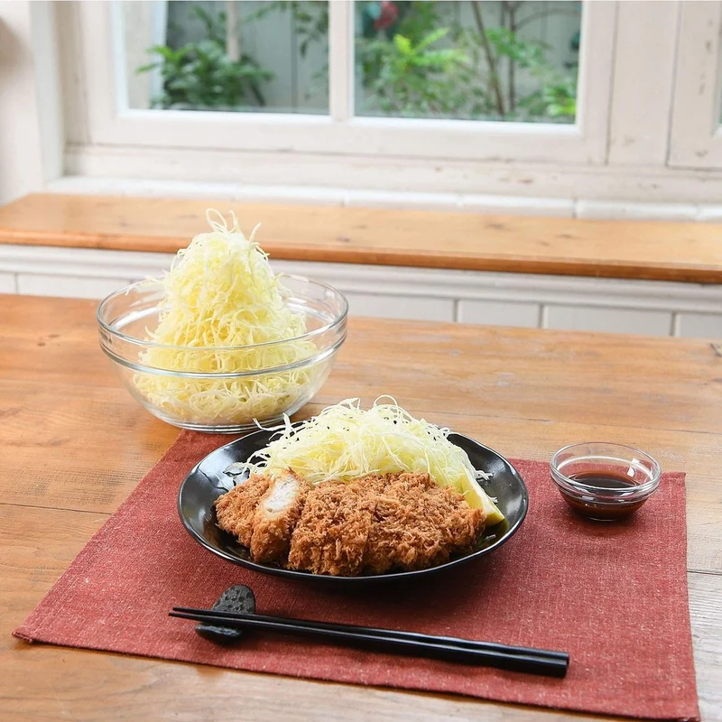 NONOJI Shredded cabbage peeler Super Light Yellow 22cm CBP-03Y