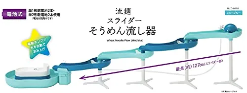Pearl Metal Somen Noodle Slider Mint Blue D-6668