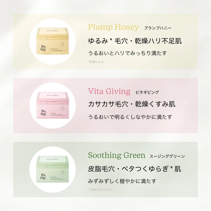 ByUR Face Pack Sheet Mask 30 sheets