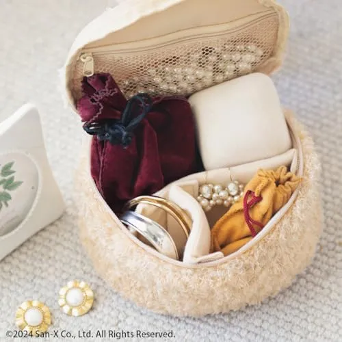 Rirakkuma Fluffy Face Vanity Pouch BOOK (Variety)