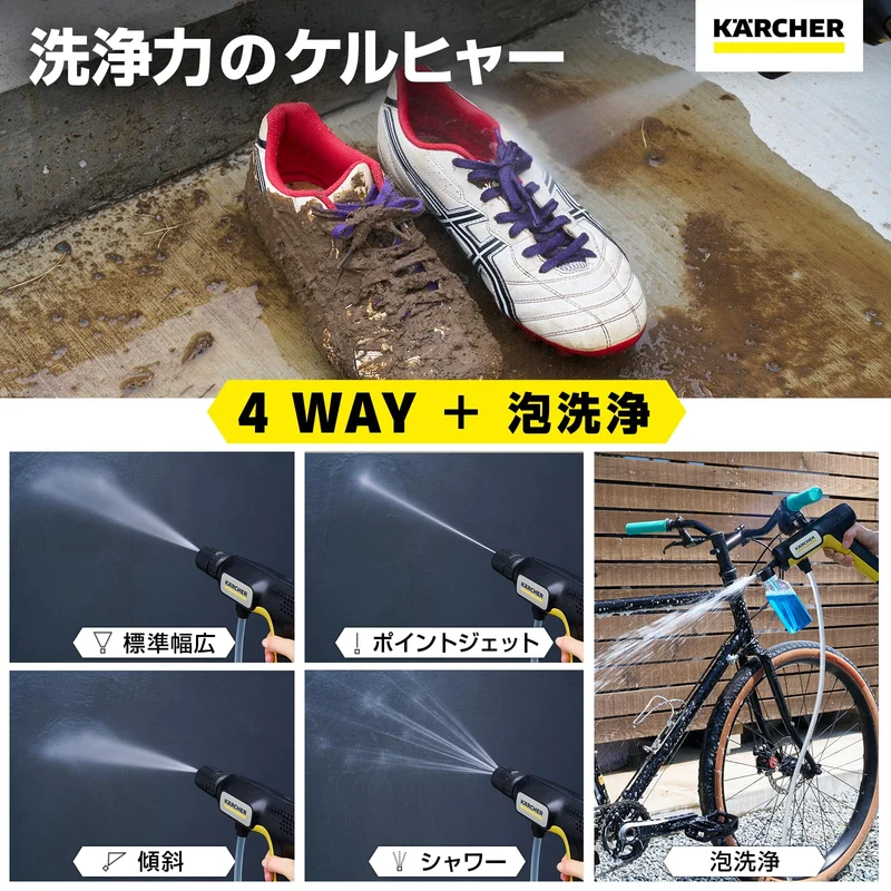 Karcher OC Handy Compact Cordless Pressure Washer (USB-C)