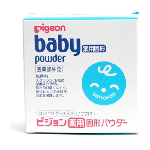 P Solid Powder Skin Care Compact Natural Finish
