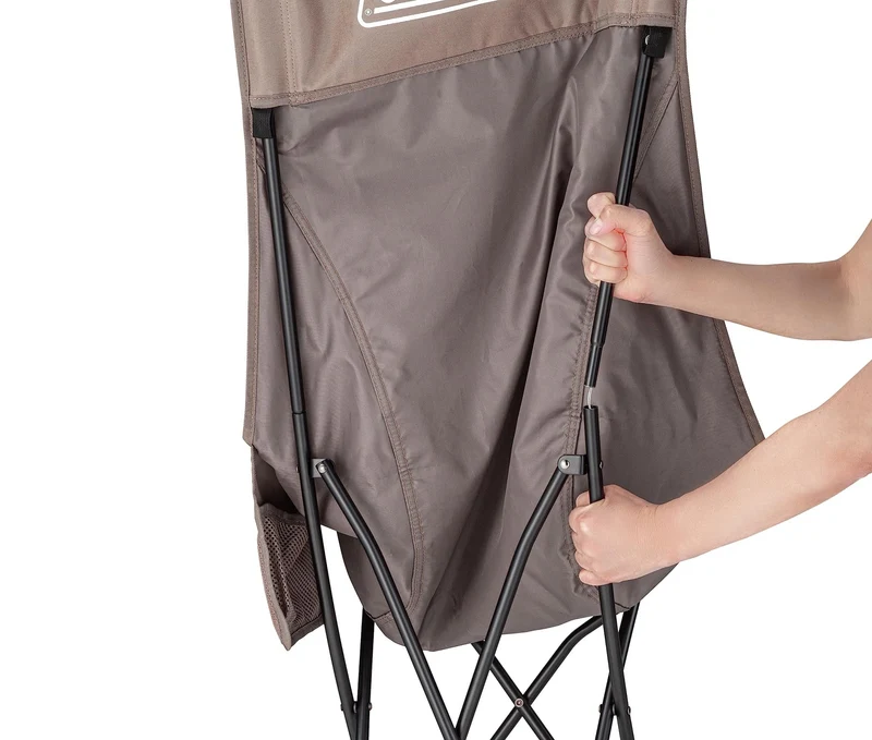 Coleman Healing Chair NX High Back Outdoor Camping Compact Portable Greige