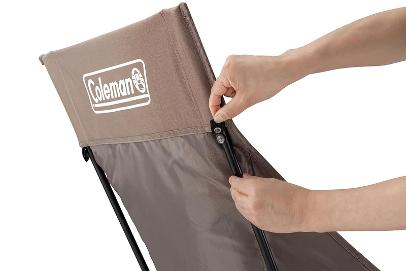 Coleman Healing Chair NX High Back Outdoor Camping Compact Portable Greige