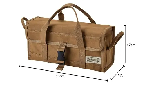 Coleman Peg Case Waterproof Canvas Storage for Camping Tent Tarp Shade Compact