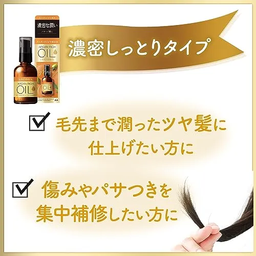 Lucido-L Argan Rich Hair Treatment Oil Rich Moisture