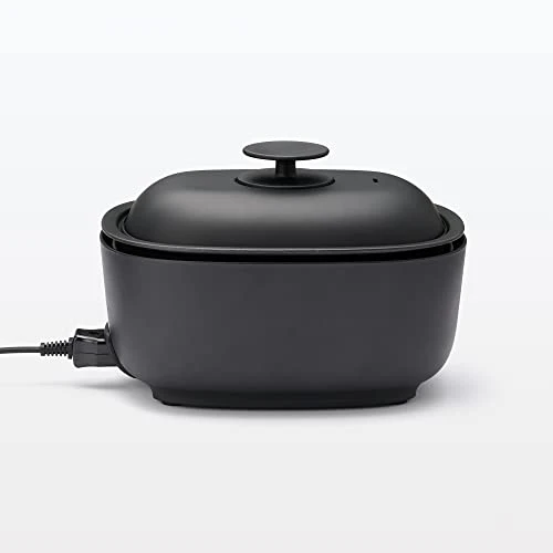 MUJI JAPAN Deep Grill Pot MJ-HPFK1 2021AW model Black 100V