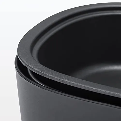 MUJI JAPAN Deep Grill Pot MJ-HPFK1 2021AW model Black 100V