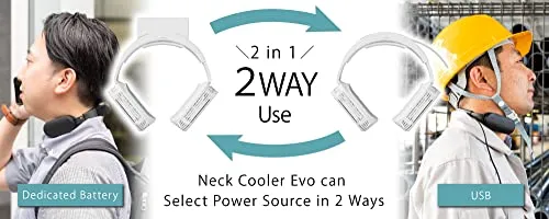THANKO Neck Cooler Evo Battery model TK-NEMB3 (Black)