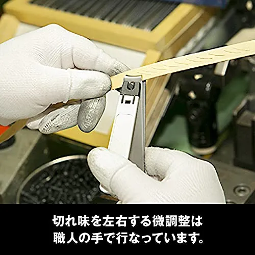 KAI 119 Nail Clipper KF1002 Curved Straight Blade Stainless Steel Type001L Japan