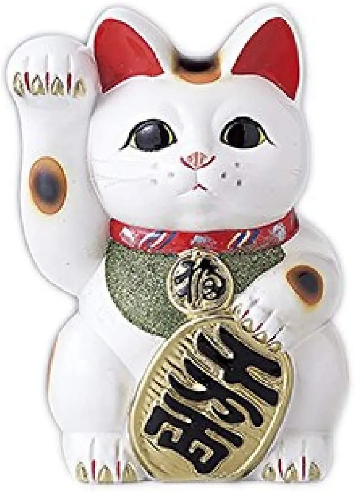 Manekineko White koban cat