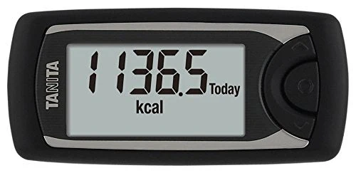 TANITA Pedometer Activity Meter Black AM-161 BK Smartphone-linked